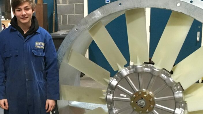 Industrial fan repair