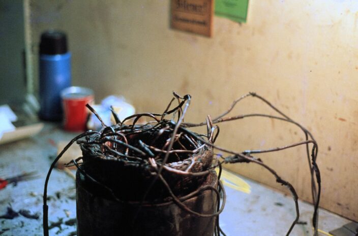 burnt our electric motor rewind